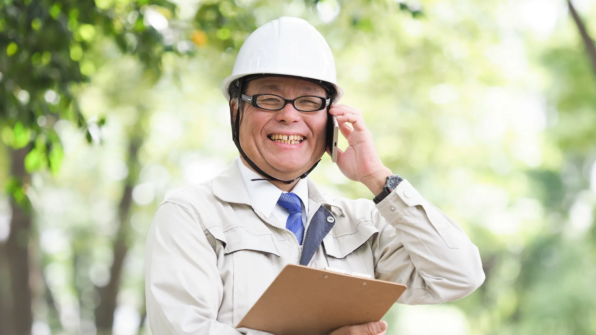 建築工事の現場監督